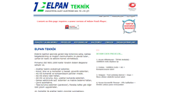 Desktop Screenshot of elpanteknik.com